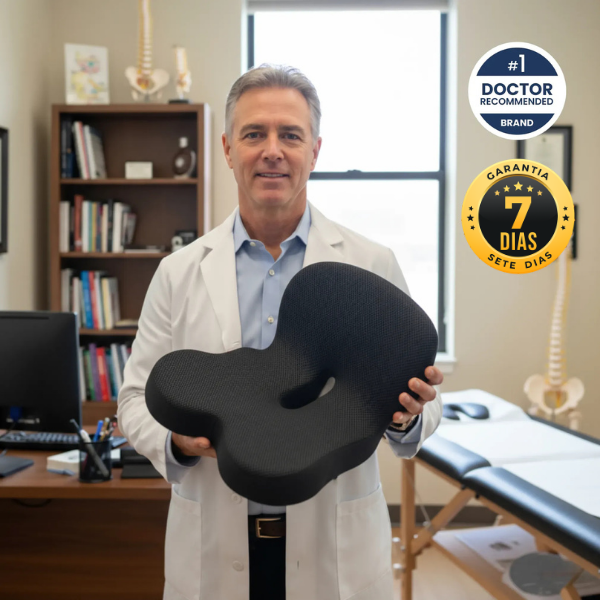 Almofada Ortopédica para Assento Confortável e Macia - PAGUE 1 LEVE 2 + FRETE GRÁTIS ATÉ 23:59